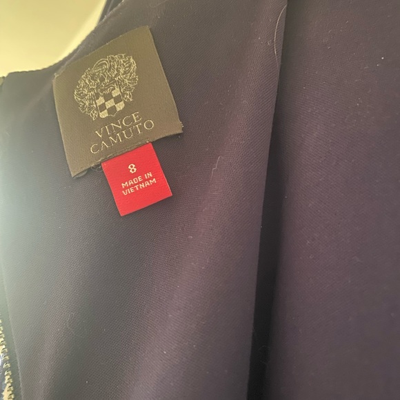 VINCE CAMUTO — gorgeous blue and green dress - Picture 3 of 3